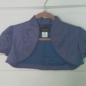 Patrizia Pepe purple shrug